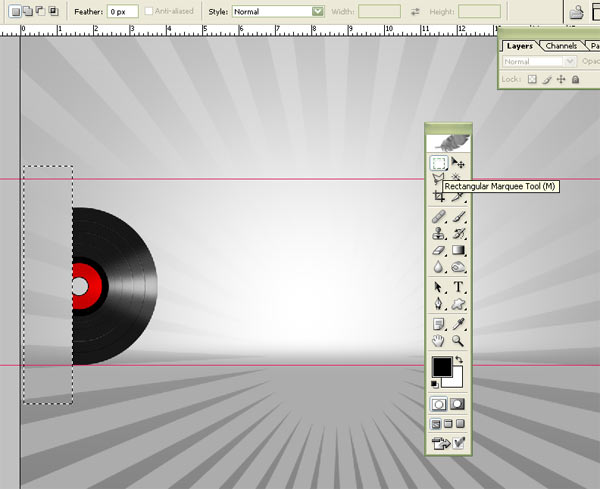 How to Create Record Disc Wallpaper 7